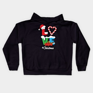 Love Christmas Kids Hoodie